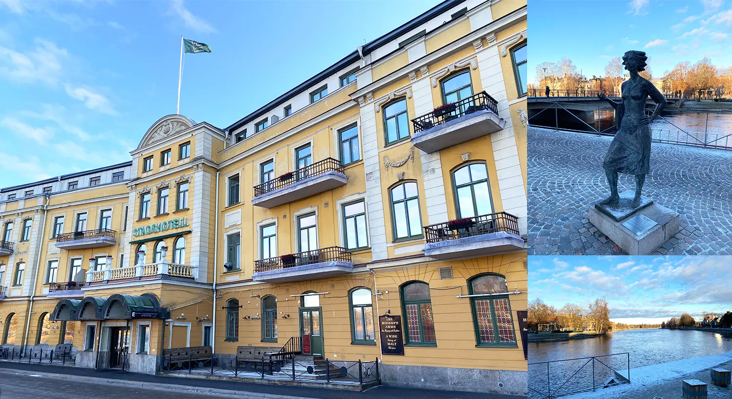 Vinterbilder från Karlstad och Trädmarknadsdagarna.