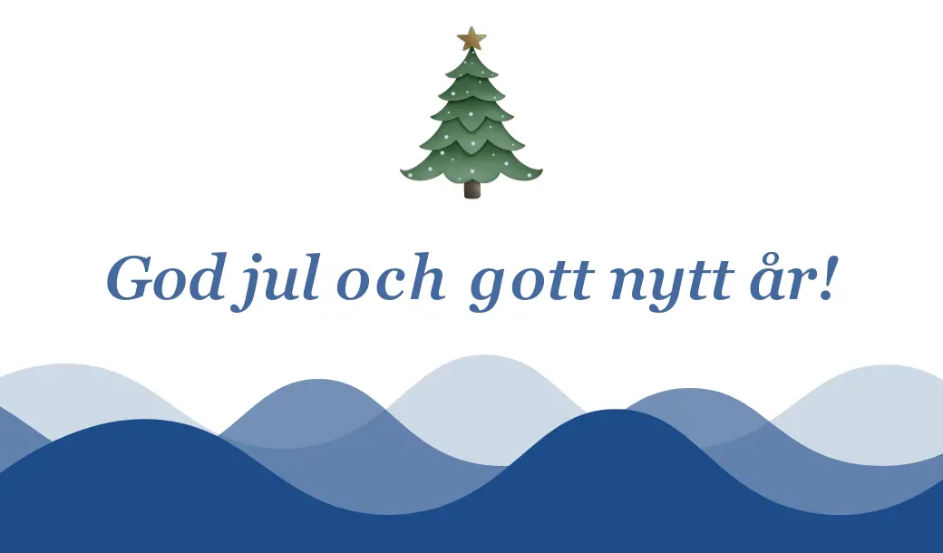 God jul och gott nytt år!