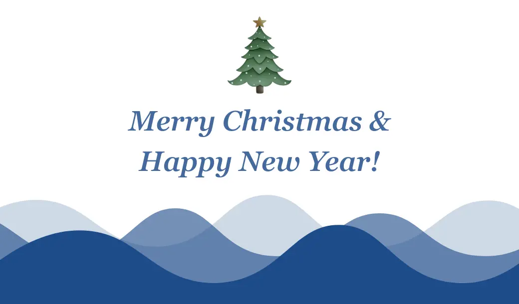 God jul och gott nytt år!