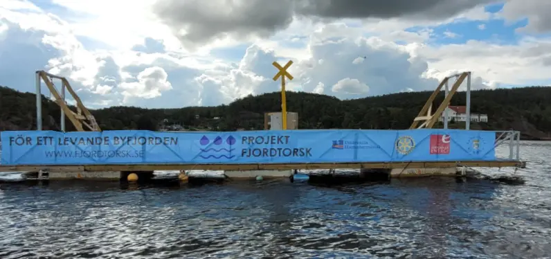 Sjösättning av syresättningsflotte.