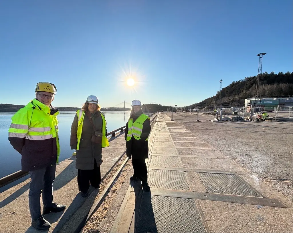 Besök i Västra hamnen, Uddevalla, för att höra om planerna för området.