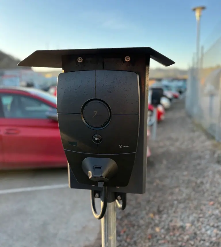 Laddstation i Uddevalla hamn